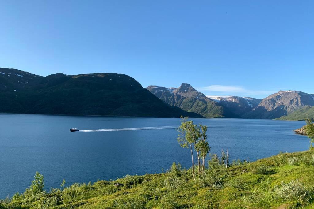 Cabin In Jokelfjord Villa Exteriör bild